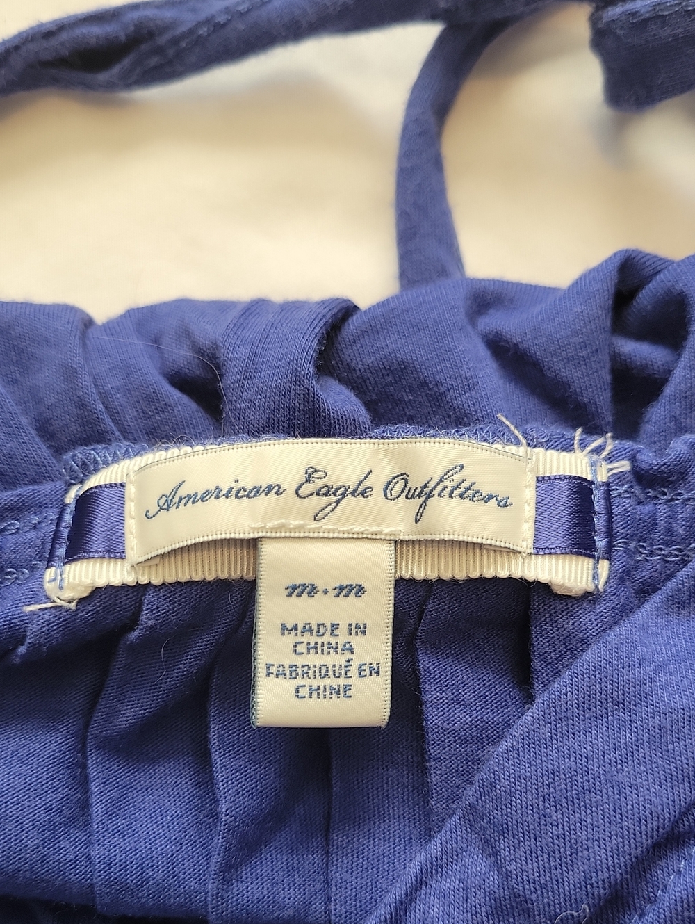 American Eagle Outfitters Blue Spaghetti-Strap Dress - Picture 5 of 5